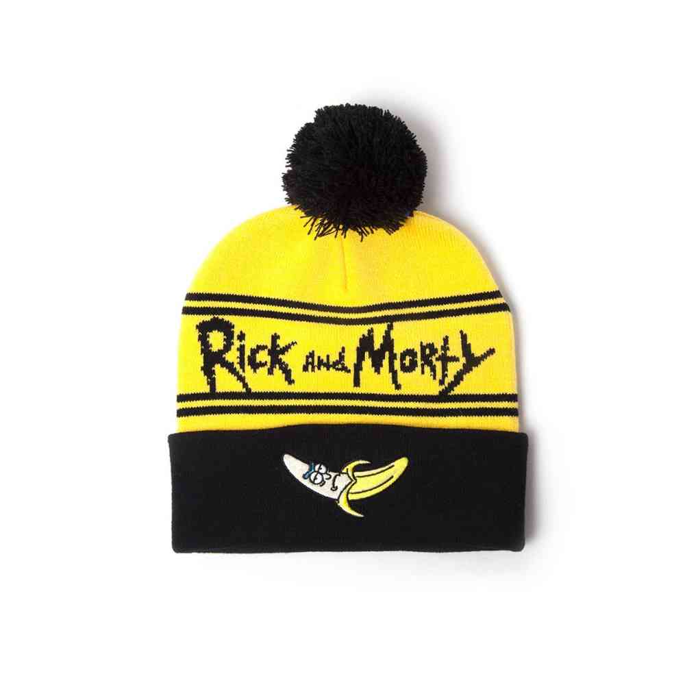 Rick And Morty - Banana Bonnet & écharpe - Jaune/Noir